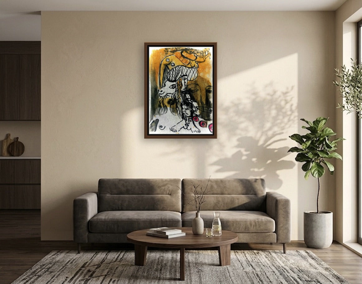 Animal Spirit — Framed Canvas
