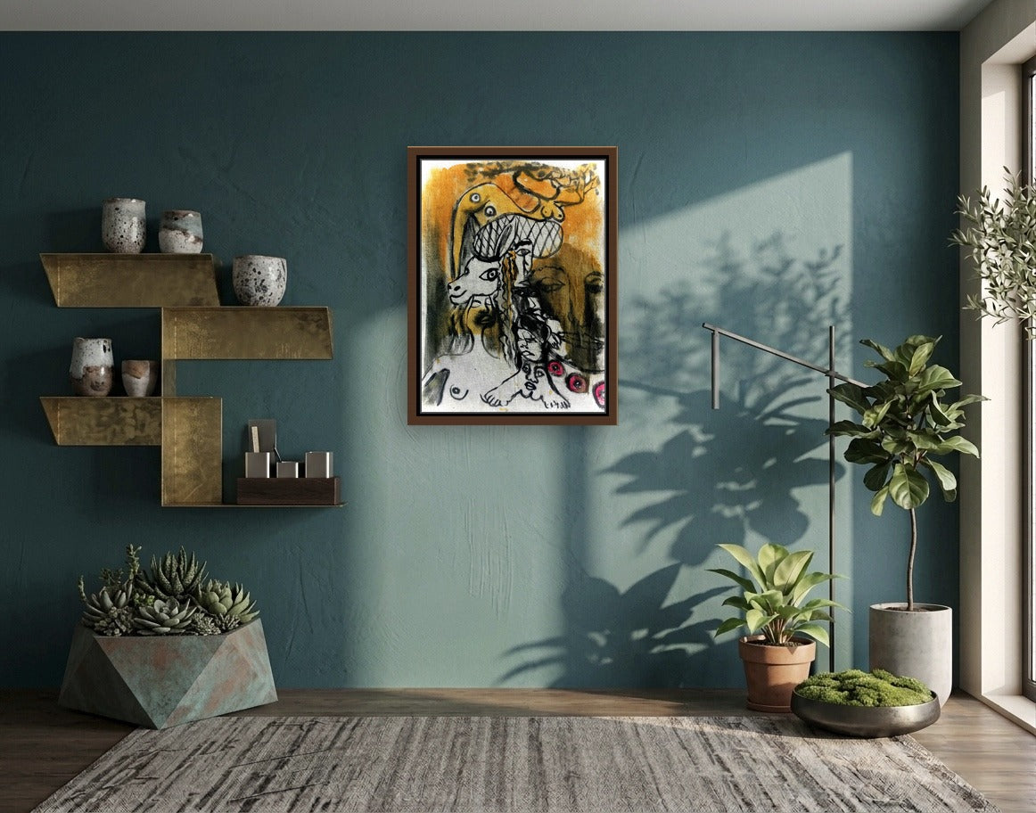 Animal Spirit — Framed Canvas